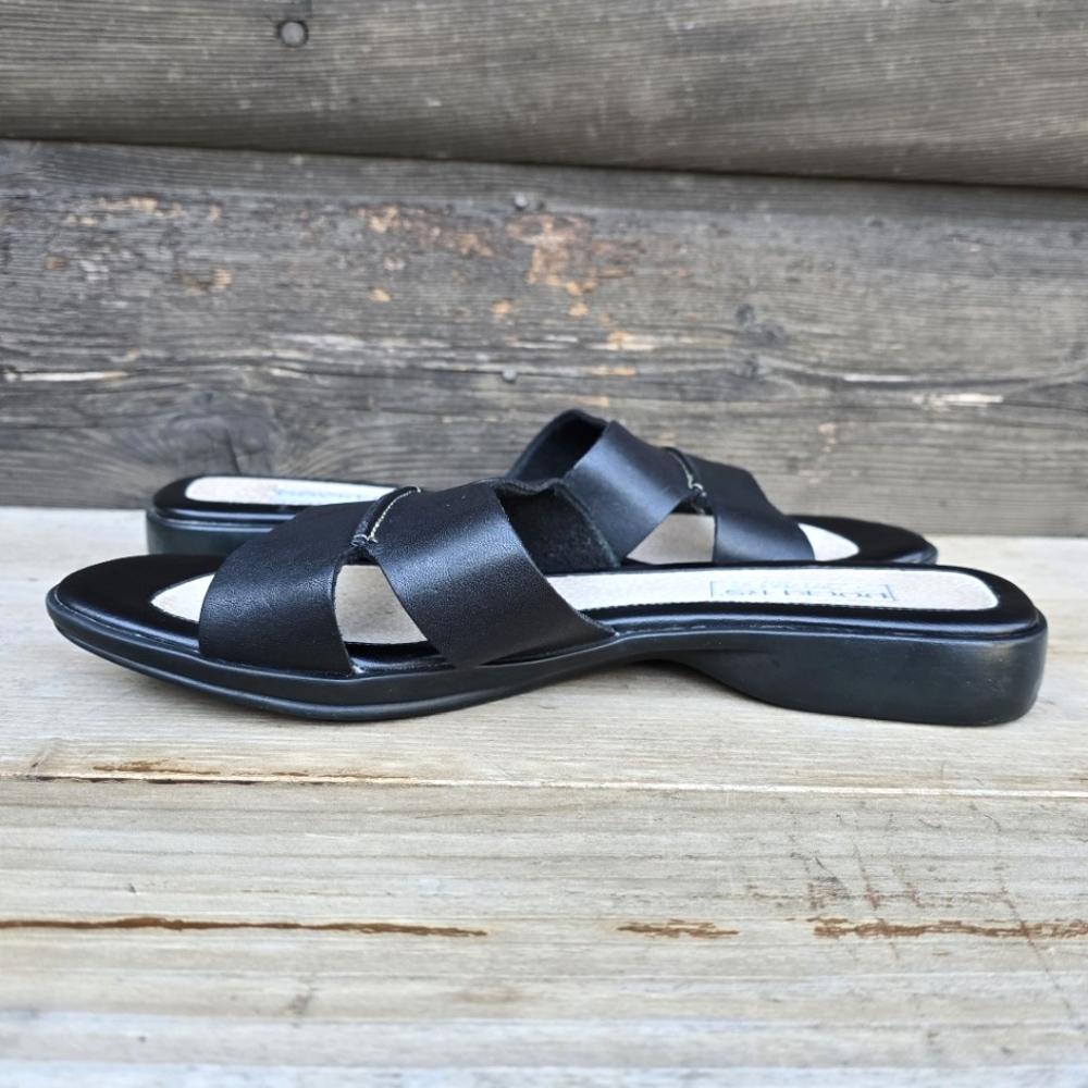 Dockers Rachel Y2K Classic Minimalist  Double Band Comfort Slide Sandal 7M - Picture 11 of 15